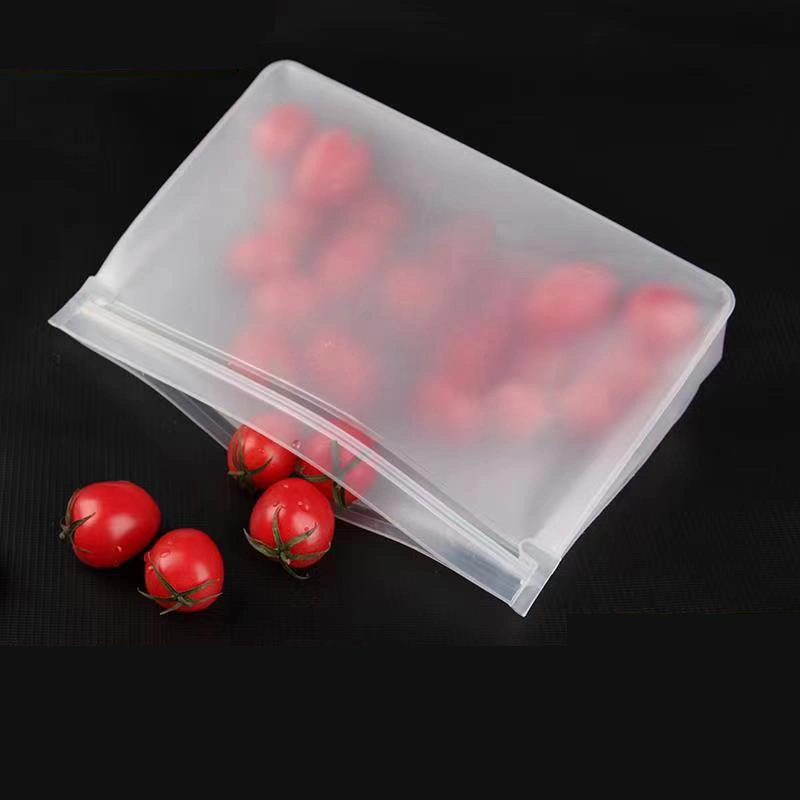 Reusable Storage Bags, BPA Free Gallon Ziplock Bags Reusable Snack Bags Sandwich Bags, Food Grade PEVA, Leakproof Bags